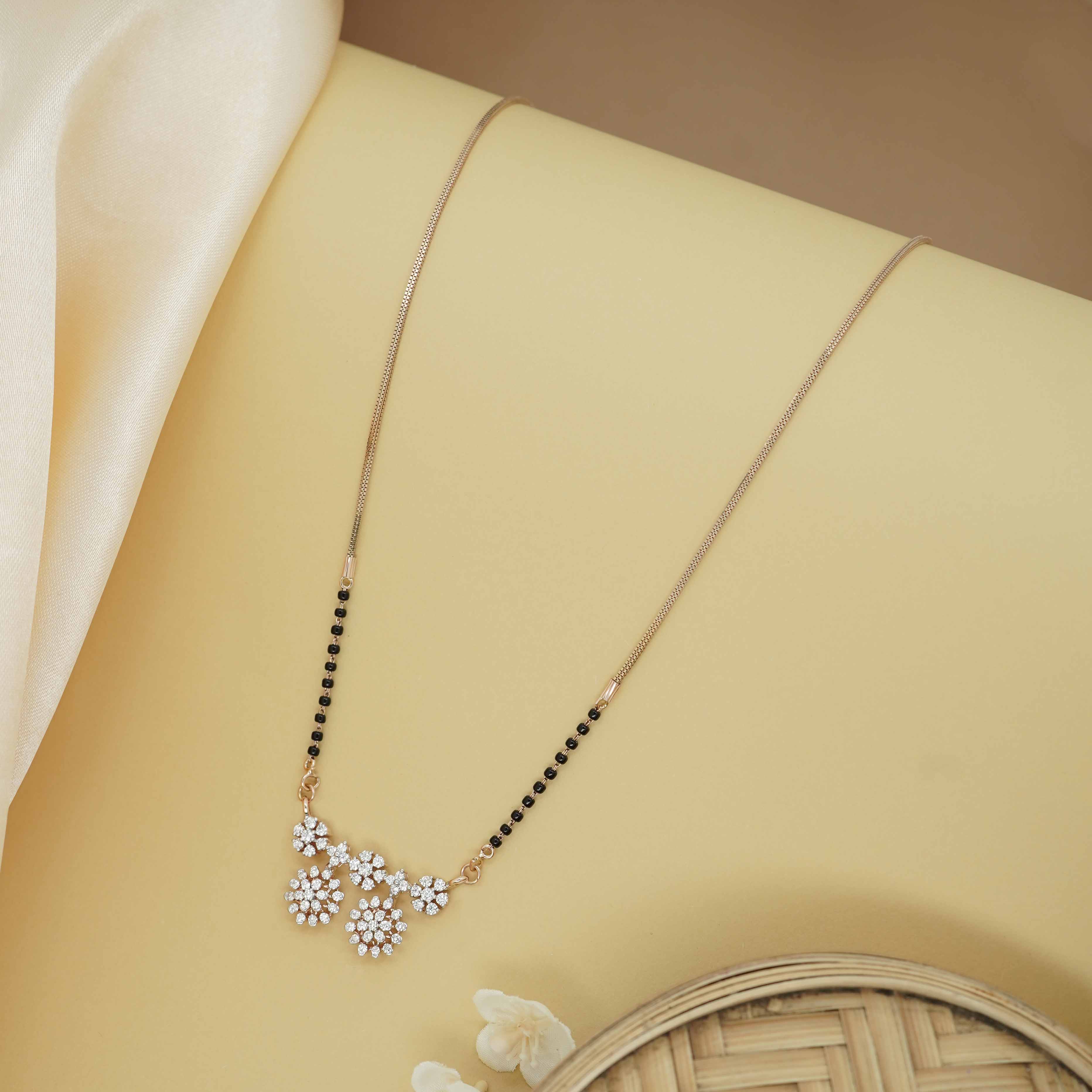 Diamond Mangalsutra Pendant